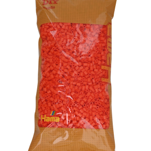 205-04 Hama midi perler 6000stk orange