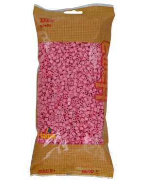 205-06 Hama midi perler 6000stk pink