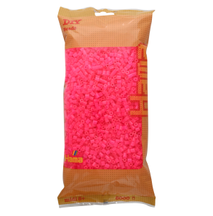 205-32 Hama midi perler 6000stk neon fuschia