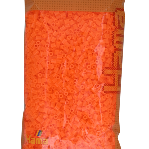 205-38 Hama midi perler 6000stk neon orange