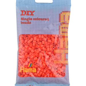 207-04 Hama midi perler 1000stk orange