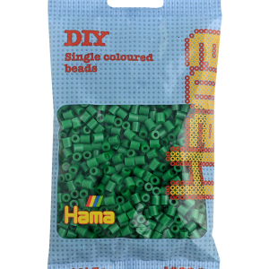 501-10 Hama mini perler 2000stk grøn