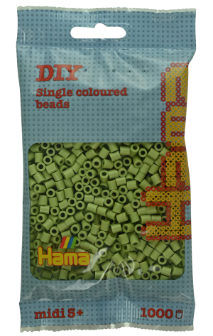 207-110 Hama midi perler 1000stk matcha