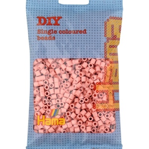 207-26 Hama midi perler 1000stk mat rosa