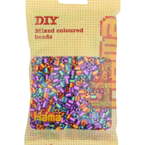 207-92 Hama midi perler 1000stk stribet mix 92