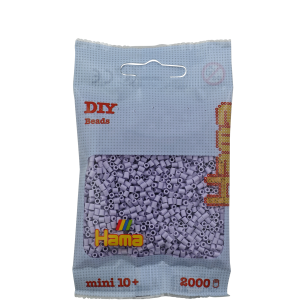 501-106 Hama mini perler 2000stk lys lavendel