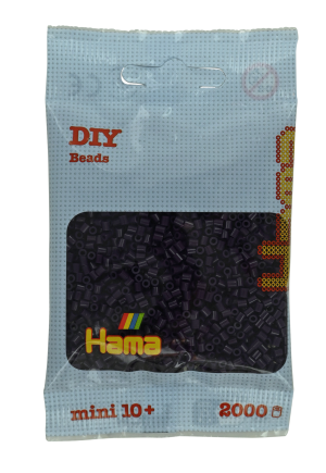 501-108 Hama mini perler 2000stk aubergine