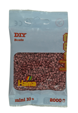 501-111 Hama mini perler 2000stk mørk blush