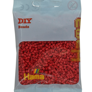 501-114 Hama mini perler 2000stk kirsebærrød
