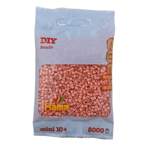 501-26 Hama mini perler 2000stk mat rosa