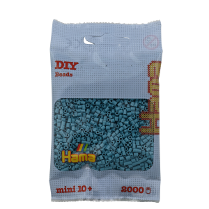 501-31 Hama mini perler 2000stk turkis