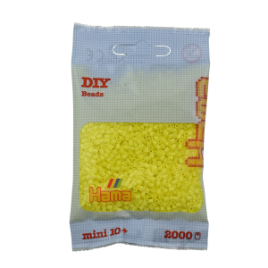 501-43 Hama mini perler 2000stk pastel gul