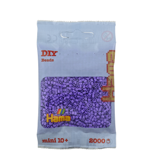 501-45 Hama mini perler 2000stk pastel lilla