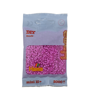 501-48 Hama mini perler 2000stk pastel pink