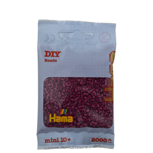 501-82 Hama mini perler 2000stk blomme