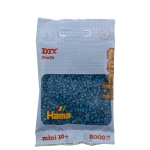 501-83 Hama mini perler 2000stk petrol