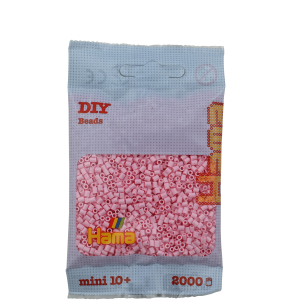 501-95 Hama mini perler 2000stk pastel rosa